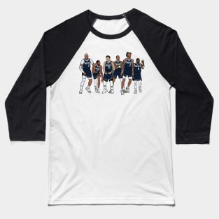 Gafford, DJJ, Luka, PJ, Lively & Kyrie Baseball T-Shirt